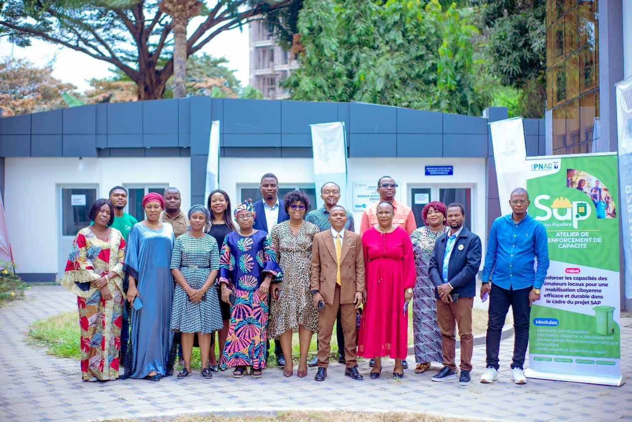 PNAC-RDC : ATELIER DE RENFORCEMENT DES CAPACITES DES ACTEURS COMMUNAUX POUR ACCÉLÉRER L’ASSAINISSEMENT À KINSHASA